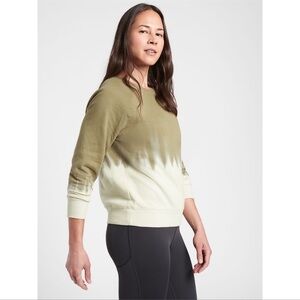 ATHLETA Sundown Dip Dye Sweatshirt